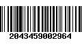 Código de Barras 2043459002964