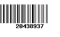 Código de Barras 20438937