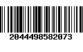 Código de Barras 2044498582073