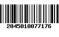 Código de Barras 2045010077176