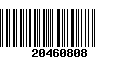 Código de Barras 20460808