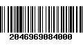 Código de Barras 2046969084000