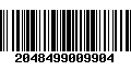 Código de Barras 2048499009904