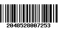 Código de Barras 2048528007253