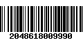 Código de Barras 2048618009990