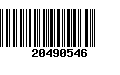 Código de Barras 20490546