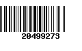 Código de Barras 20499273