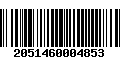 Código de Barras 2051460004853