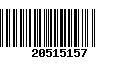 Código de Barras 20515157