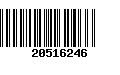 Código de Barras 20516246