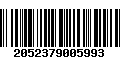 Código de Barras 2052379005993