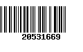 Código de Barras 20531669