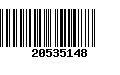 Código de Barras 20535148