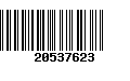 Código de Barras 20537623