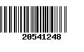 Código de Barras 20541248