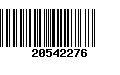 Código de Barras 20542276