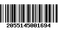 Código de Barras 2055145001694