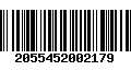 Código de Barras 2055452002179