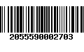 Código de Barras 2055590002703