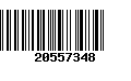 Código de Barras 20557348