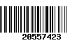 Código de Barras 20557423