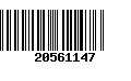 Código de Barras 20561147