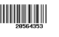 Código de Barras 20564353