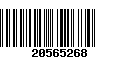 Código de Barras 20565268