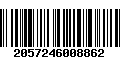 Código de Barras 2057246008862