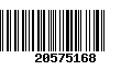 Código de Barras 20575168