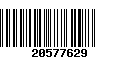 Código de Barras 20577629