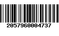 Código de Barras 2057960004737