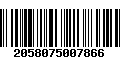 Código de Barras 2058075007866