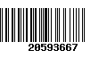 Código de Barras 20593667