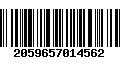 Código de Barras 2059657014562