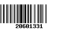 Código de Barras 20601331