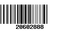 Código de Barras 20602888