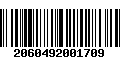 Código de Barras 2060492001709