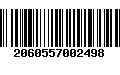 Código de Barras 2060557002498