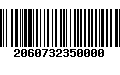 Código de Barras 2060732350000