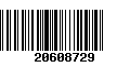 Código de Barras 20608729