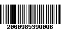 Código de Barras 2060985390006