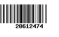 Código de Barras 20612474