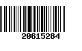 Código de Barras 20615284