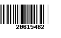 Código de Barras 20615482