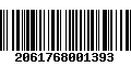 Código de Barras 2061768001393