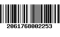 Código de Barras 2061768002253