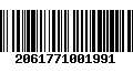 Código de Barras 2061771001991