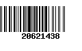 Código de Barras 20621438