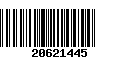 Código de Barras 20621445